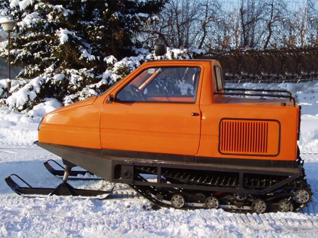 Snowmobile, как разновидность лыжно-гусеничного транспорта